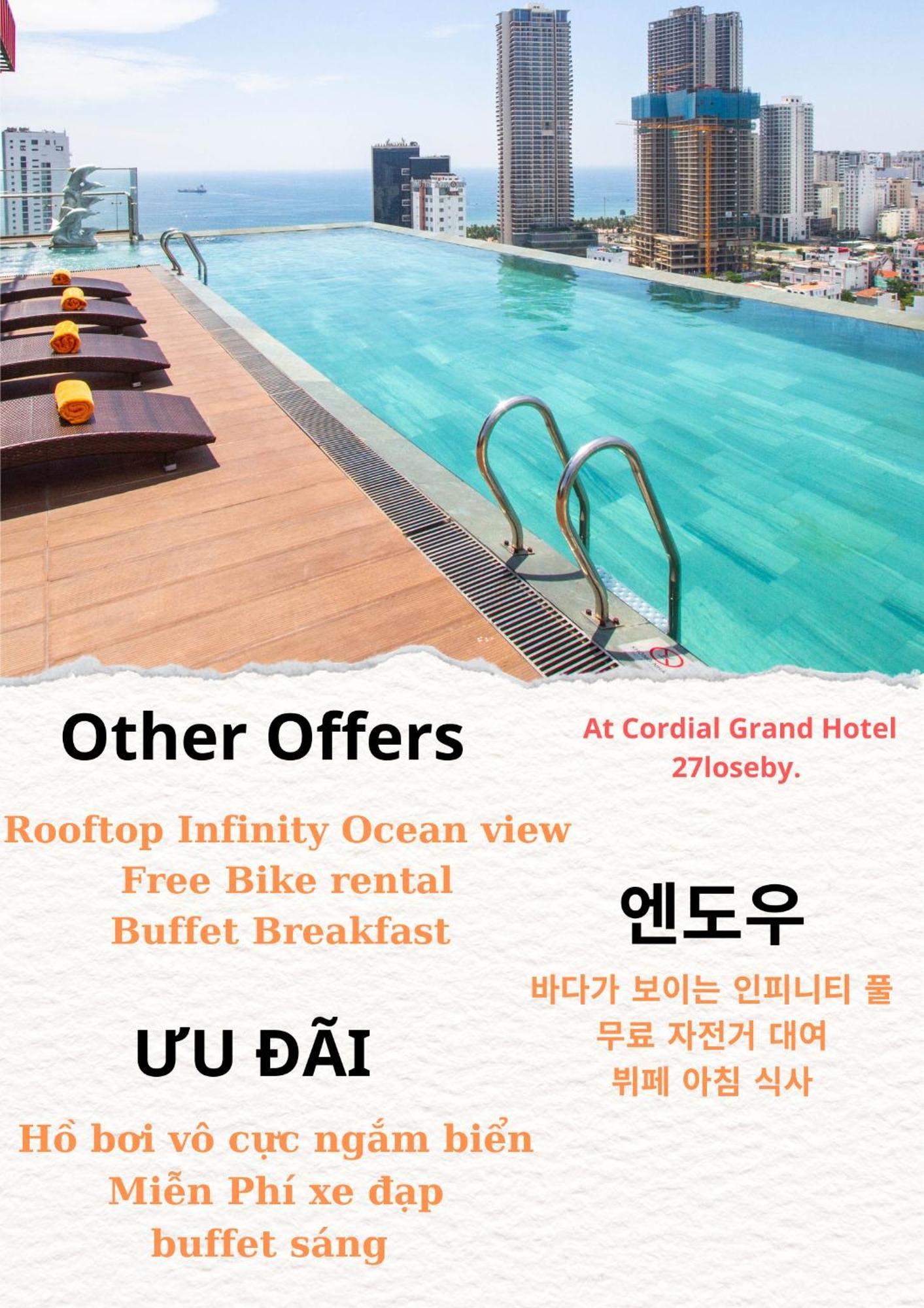 Cordial Beach Hotel Da Nang Exterior foto